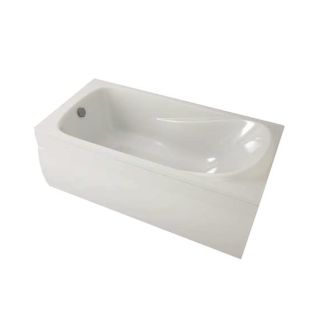 Акриловая ванна Aquanika Optima A1017075006 170x75 см белый